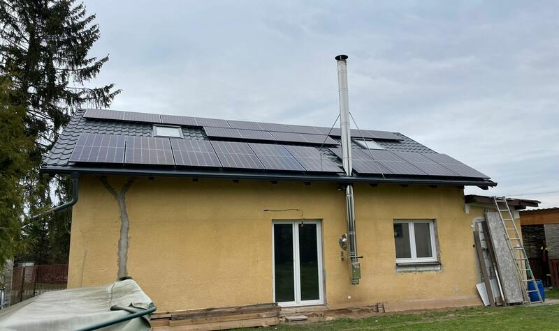 Reference: Instalace FVE s vyřízením dotace Nová zelená úsporám- Dalovice 