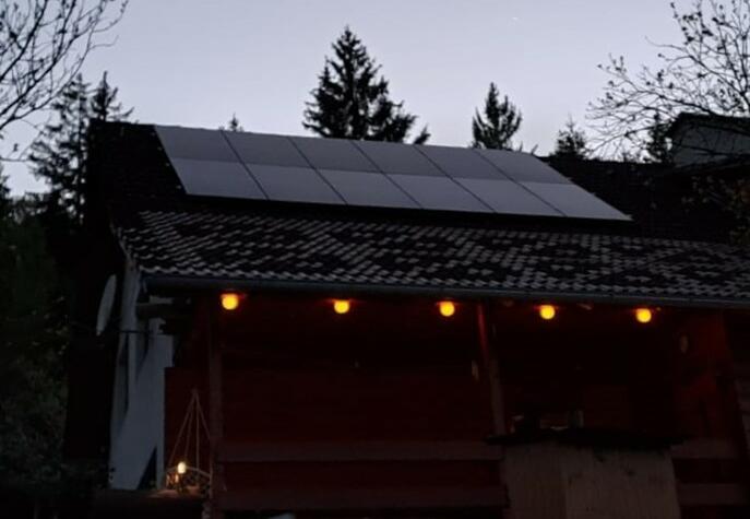 Reference: Instalace FVE s dotací Nová zelená úsporám- Huslenky 