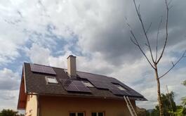 Reference Solární elektrárna s dotací na bateriový systém- Pesvice