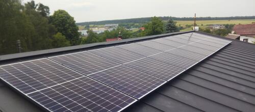 Reference Instalace solární elektrárny s vyřízením dotace - Rybnice
