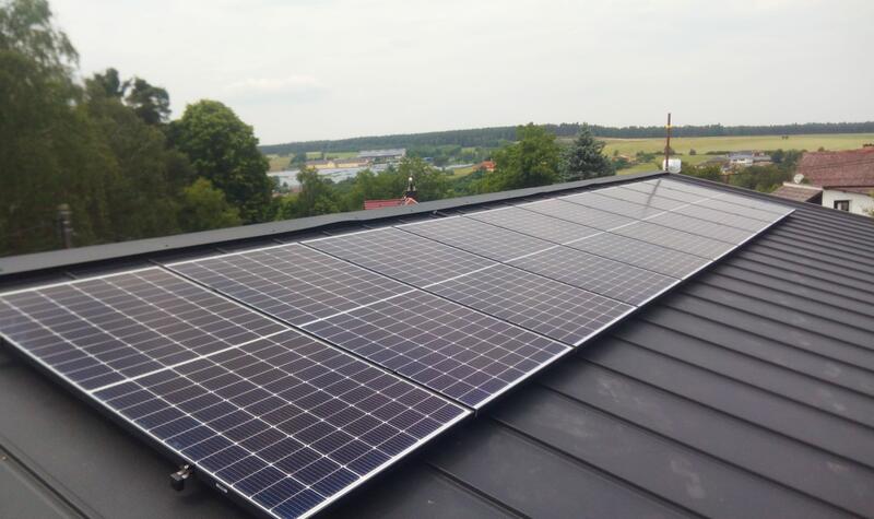 Reference: Instalace solární elektrárny s vyřízením dotace - Rybnice 