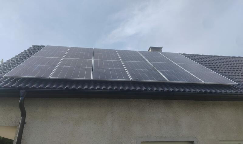 Reference: Instalace fotovoltaické elektrárny s vyřízením dotace - Olešná 