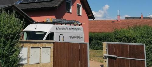 Reference Fotovoltaická elektrárna na klíč - Březina