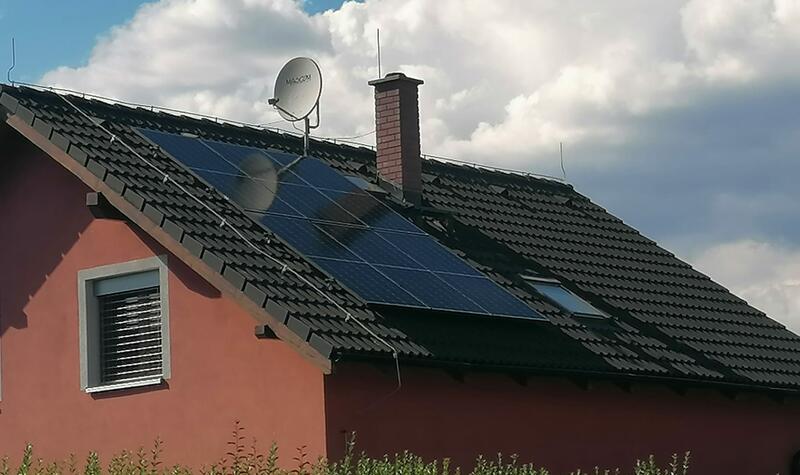 Reference: Fotovoltaická elektrárna na klíč - Březina 
