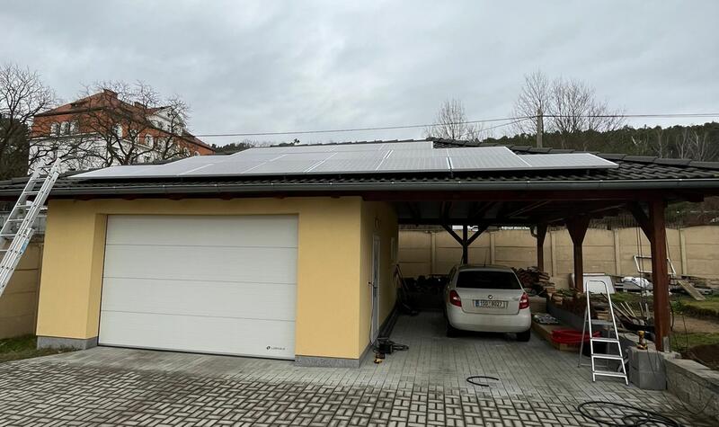 Reference: Instalace FVE s vyřízením dotace - Krhanice-Prosečnice 