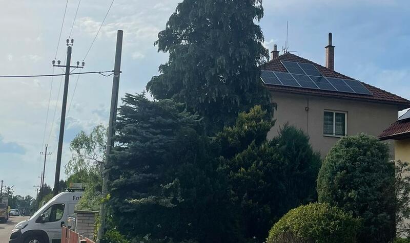 Reference: Realizace FVE s dotaci Nová zelená úsporám - Bystřice-Líšno 