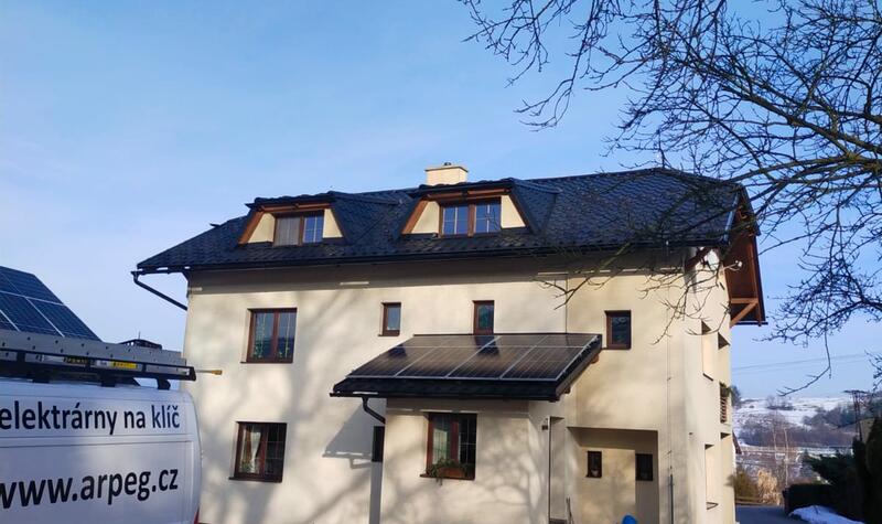 Reference: Fotovoltaika s akumulací do baterií - Mosty u Jablunkova 