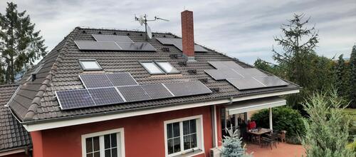 Reference Fotovoltaická elektrárna na míru s uložením do baterií - Modlany-Drahkov