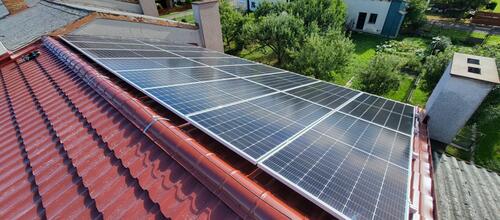 Reference Instalace solární elektrárny s vyřízením dotace NZÚ - Votice