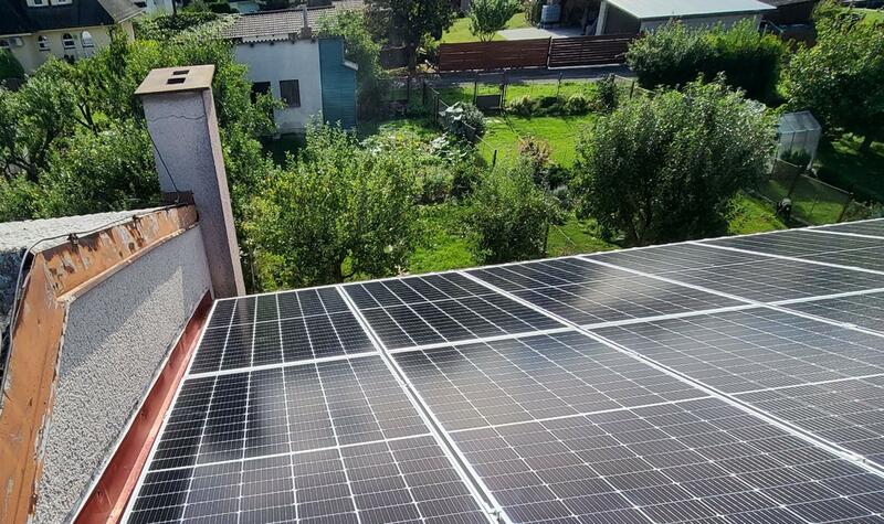 Reference: Instalace solární elektrárny s vyřízením dotace NZÚ - Votice